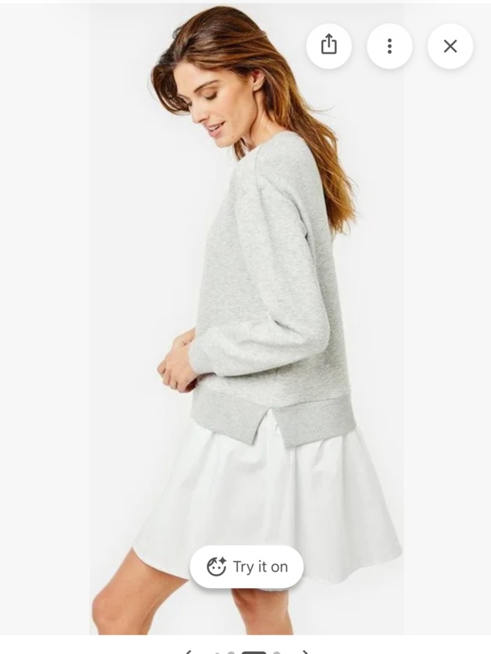 Addison Bay Harper Long Sleeve Mixed
Soft Luxe Dress Small like new